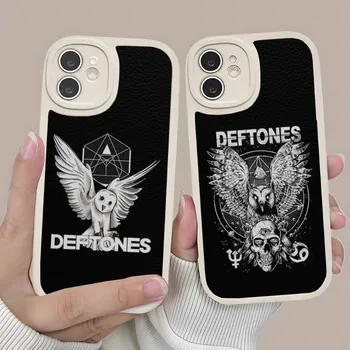 Móda Deftones Telefón Prípade Kože Pre Apple Iphone 14 Pro Max11 13 12 X Mini Xr Xs 7 8 Puls Se Silikónové Zadný Kryt