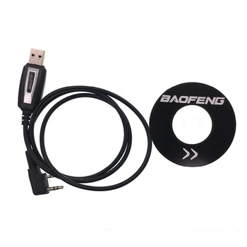 Nepremokavé Walkie Talkie Programovanie USB Kábel pre BAOFENG UV5R/888s Walkie