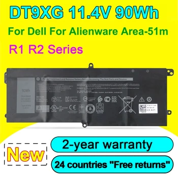 NOVÉ DT9XG Notebook Batéria Pre Dell Alienware Area-51m R1 R2 Serie ALWA51M-D1968W ALWA51M-D1969PW ALWA51M-D1733B Vysokej Kvality