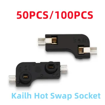 Nové KAILH 50PCS/100KS Hot Swap PCB Zásuvky CPG1511 Konektor Mechanické Klávesnice Hriadeľ Meniča Čip Pre Cherry MX