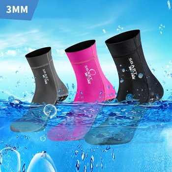 Nové Ponožky Potápanie 3 mm Neoprén, Neoprénová Ponožky Muži Ženy Non-slip Mäkkého Materiálu Udržiavať v Teple, Šnorchlovanie, Potápanie, Surfovanie, Vodné Ponožky