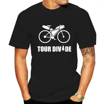 Nové tričko pre muža pláži top tees Muži t-shirt Tour Rozdeliť Bikepacking podľa esskay1000 Ženy t-tričko značky teenager tshirts