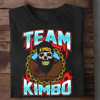 Nové Zriedkavé Tím Kimbo Plátok Krátky Rukáv, Čierna Všetky Veľkosti T-Shirt 4H1050