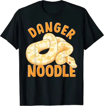 NOVÚ limitovanú Zábavné Nebezpečenstvo Rezance Had Chlapci Hady Meme Snek Loptu Python T-Shirt