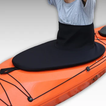 Nový Kajak Sprej Sukne SBR Neoprénová Splash Textílie Na Kanoe Loď Zdvíhateľnej Pásu, Vodotesné 90x52cm Krytu palubnej dosky