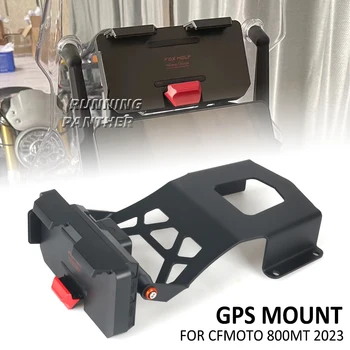 Nový Motocykel 22 mm Crossbar GPS Držiaka Telefónu, USB Bezdrôtovej Nabíjačky Navigácia Držiak Podporu dbajte NA to, CFMOTO 800MT 800 MT 2023