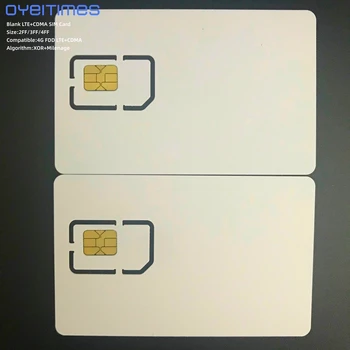 OYEITIMES 4G LTE+CDMA Prázdne SIM Karty Prázdne 4G SIM Karty Programable LTE+CDMA SIM Kartu Mini,Mikro a Nano SIM Karty Prázdne