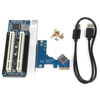 PCI-E slot karty PCI Karty Adaptéra PCIE 2 PCI Slot Podpora Zachytiť Kartu Golden Dane Karta Zvuková Karta Paralelného Portu Karty