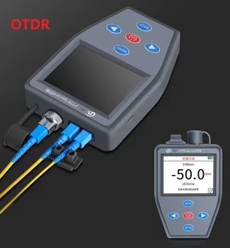 Portugalský FTTH OTDR Ručný Mini Optická Power Meter +Optický Svetelný Zdroj + VFL Multifunkčné Môžete vyskúšať Aktívnych Vlákien OTDR
