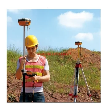 Pozemok Prieskum nástroj, geodeticke práce zariadenia s Hi-Cieľ V30 GNSS GPS RTK Zariadenie