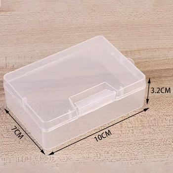 Praktický Úložný Box Držiaka Nástroja Prípade Náhrdelníky Diely Plastové Krúžky, Náušnice Hardvéru Veľkú Kapacitu, Nízka Hmotnosť