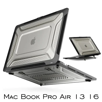 Pre MacBook Pro 16 M1 M2 Vzduchu 13.6 Notebook Prípade Mac Pro odvod Tepla Plastové Hard Shell Kryt, Taška