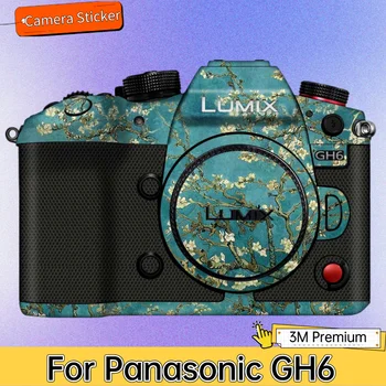Pre Panasonic GH6 Fotoaparát Nálepky Ochranný Kože Odtlačkový Vinyl Zábal Film Anti-Scratch Chránič Kabát GH 6