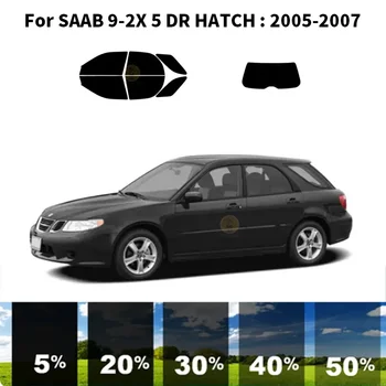 Precut nanoceramics auto UV Okno Odtieň Auta Automobilový Okno Film Pre SAAB 9-2X 5 DR POKLOP na roky 2005-2007