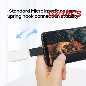 Prenosné Hliníkovej Zliatiny Micro B Port USB3.0 Android OTG Adaptér Pre Mobilný Telefón, Tablet PC V8, Na USB Connecter