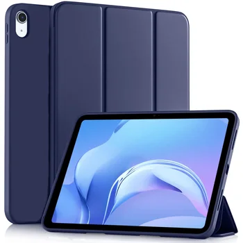 Prípad tabletu Apple iPad 9.7 10.2 10.9 5. 6. 7. 8. 9. 10. Generácie Mäkké Silikónové Trifold Magnetické Flip puzdro Smart Cover