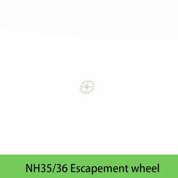 Príslušenstvo hodinky NH35 NH36 pohyb koňa kolesa escapement kolies, mechanické kôň kolesa escapement vidlica