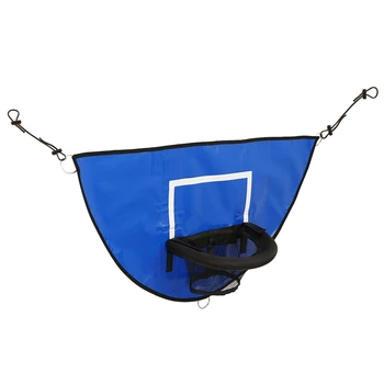 PVC Basketbal Stojan S Mini Basketbal Jednoduchá Inštalácia Basketbalová Obruč, Trampolína Pre Odlúčených Bezpečné Dunking