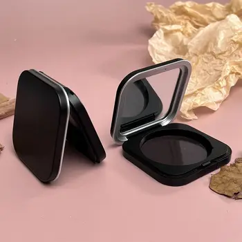 s make-up Zrkadlo Eyeshadow Prípade Prázdny Plastový Čierny make-up Dodávky Paletu Box Rúž Palety Box urob si sám