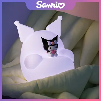 Sanrio Kuromi Obrázok Gauč Mini Nočné Svetlo Diaľkové Ovládanie Silikónové Lampy, Nočné Lampy, Kreatívny Darček Spánku Pat Lampy Domova Dieťa