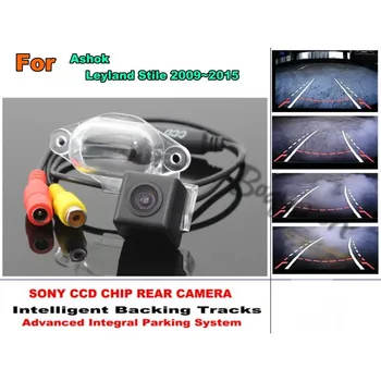 Smart Skladby Čip Kamery / Pre Ashok Leyland Stile 2009~2015 HD CCD Inteligentné Dynamické Parkovanie Auta parkovacia Kamera