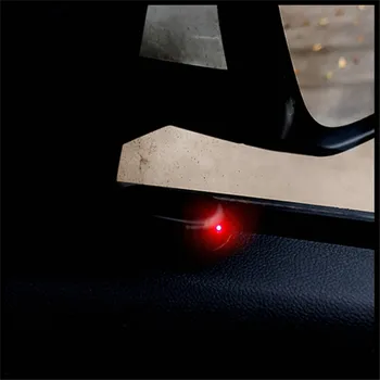 Solárne USB Auto Alarm Svetlo Anti-Theft Upozornenie Flash pre Mercedes-Benz-C-Klasse vw-GOLF bmw-3 TOYOTA-COROLLA