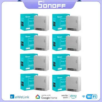 SONOFF Mini R2 WIFI Smart Switch, Smart Home Vzdialenej 2-Pásmový Ovládanie Časovač Bezdrôtový DIY Prepínač Ewelink Alexa APLIKÁCIE Hlasové Interruptor