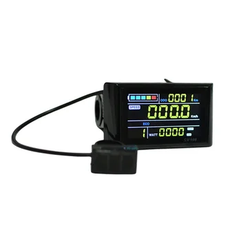 SW900 Farebný Displej, Klince LCD Displej 24V/36V/48V/60V/72V E-Bike LCD Meter Panel Zobrazenie SM Plug Klince Príslušenstvo B