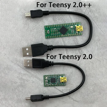 Teensy++ 2.0 AT90USB1286 USB Klávesnice, Myši Pre Arduino AVR Experiment Rada U Diskov Teensy 2.0 ATMEGA32U4 Herné Konzoly Accessori