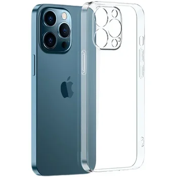 Transparentné Mäkké puzdro Pre Apple iPhone 11 12 13 Mini 15 14 Pro Max Jasné TPU Silikónové puzdro X XR 8 7 Plus SE 2020 2022 Zadný Kryt