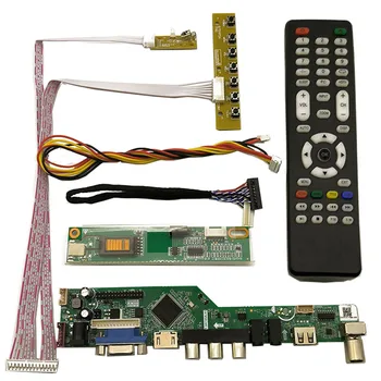 TV+HDMI+VGA+AV+USB Radič Rada Ovládača Monitora LP154W01-TLAD LP154W01-TLA2 LP154W01-TLAJ LP154W01-TLAA LCD LED Obrazovky Panel