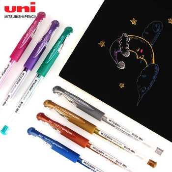 UNI Uniball UM-151 Kov/mlieko Farebné Série Neutrálne Pero Farba Strane Účtu Pero 0.7 mm Maľovanie Vody Pero Vymeniteľné Core