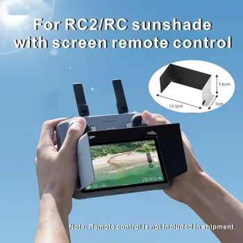 Vhodné pre DJI Mini3Pro RC/Air3 RC2 diaľkové ovládanie kapota AIR2S svetlo štít príslušenstvo s obrazovke