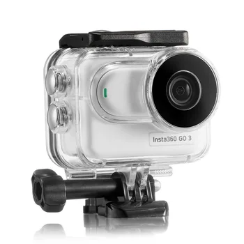 Vhodné pre Insta360 GO3 fotoaparát na 60 metrov, nepremokavé shell potápanie ochrany proti pádu G03 tela ochranný kryt