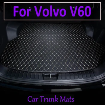 Vlastné kufri mat Pre Volvo V60 2011 2012 2013 2014 2015 2016 2017 2018 Vysokej kvality Usne Non-Sklzu Spodnej podložky
