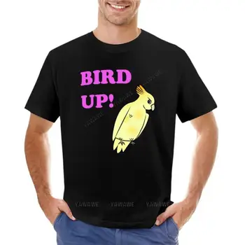 Vták HORE T-Shirt tees rýchle sušenie t-shirt t-shirts muž potu košele, mužov, teenagerov, čierne tričko v lete