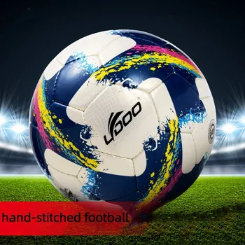 Štandardná Veľkosť 5 Ručné stitched Futbal Zahustiť PU Sports League Zápas Školenia Loptu Úradný Veľkosť 5 Futbalový Loptu pre Dospelých, Mládež